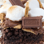 Easy S'mores Brownie Recipe. Photo credit Intentional Hospitality.