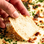 Hot Onion Dip Recipe (3 Ingredients!). Photo credit Lauren's Latest.