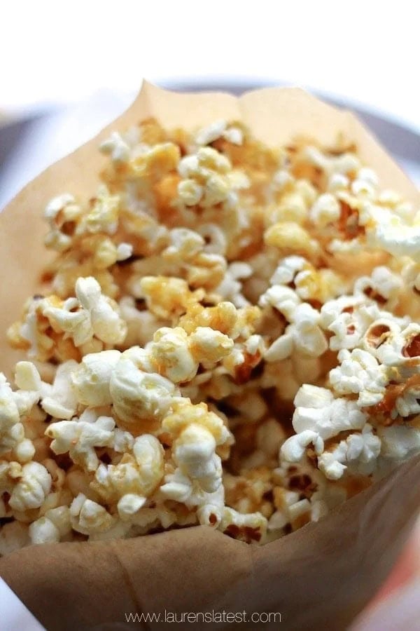 caramel popcorn