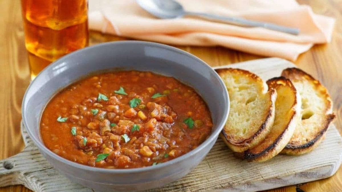 Lentil Stew (Budget Friendly Recipe). Photo credit Southern Plate.