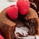 Molten Lava Cake Recipe (Gooey Centers!). Photo credit Lauren's Latest.