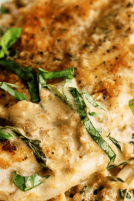 Parmesan Tuscan Chicken Recipe. Photo credit Lauren's Latest.