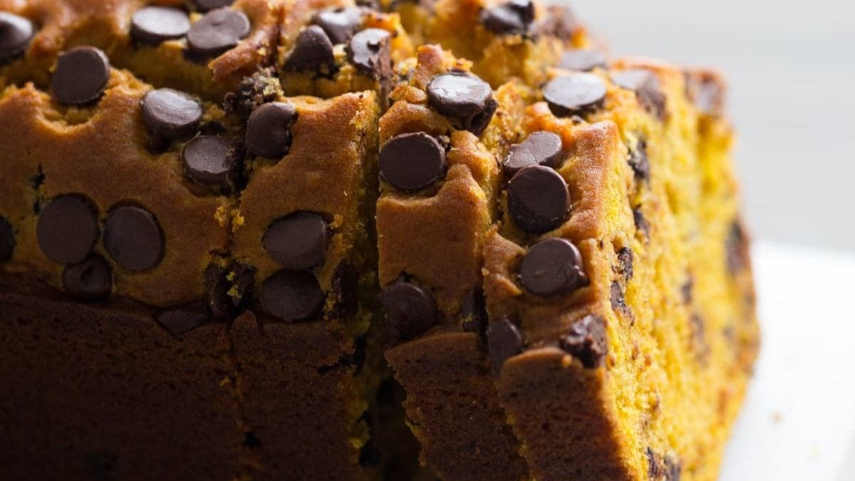 Pumpkin Chocolate Chip Bread. Photo credit Lauren's Latest.