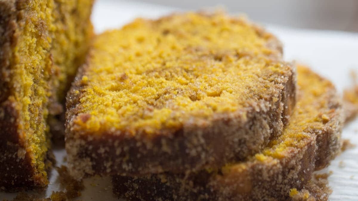 Pumpkin Swirl Donut Bread. Photo credit Lauren's Latest.