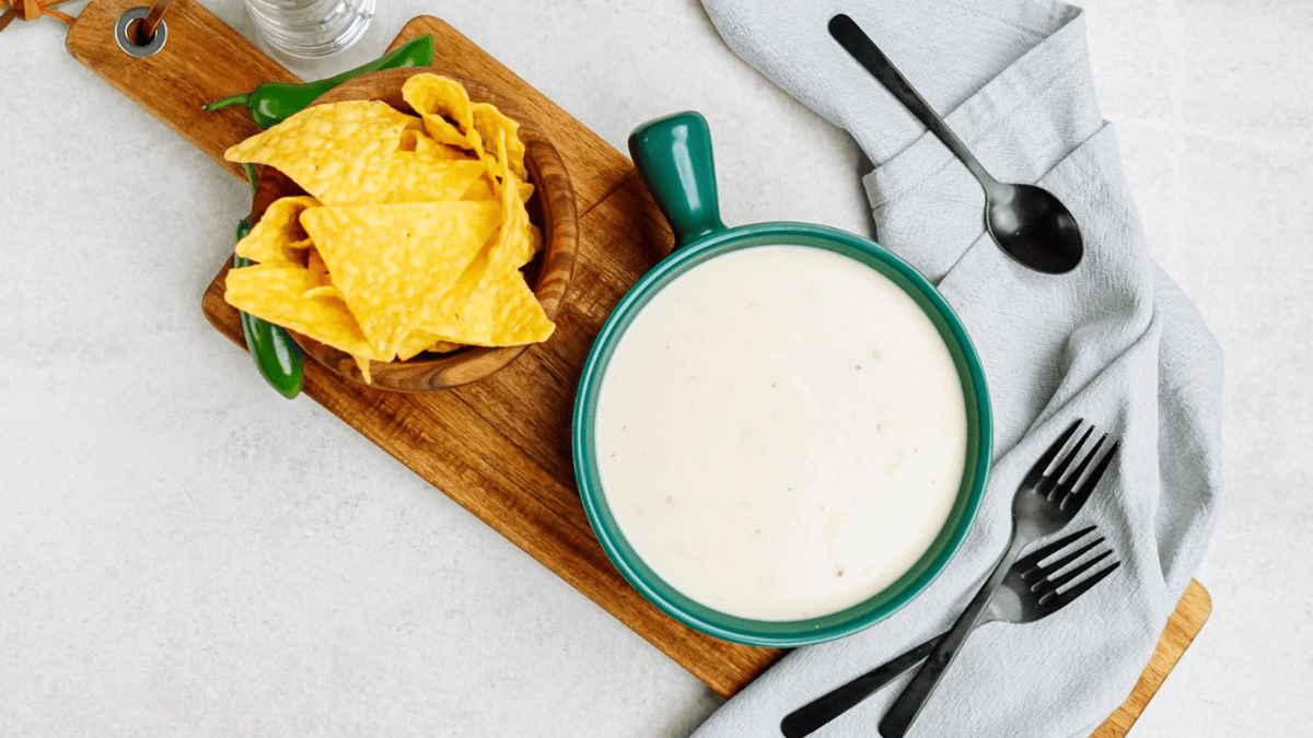 Queso Blanco Recipe Dip. Photo credit Lauren's Latest.