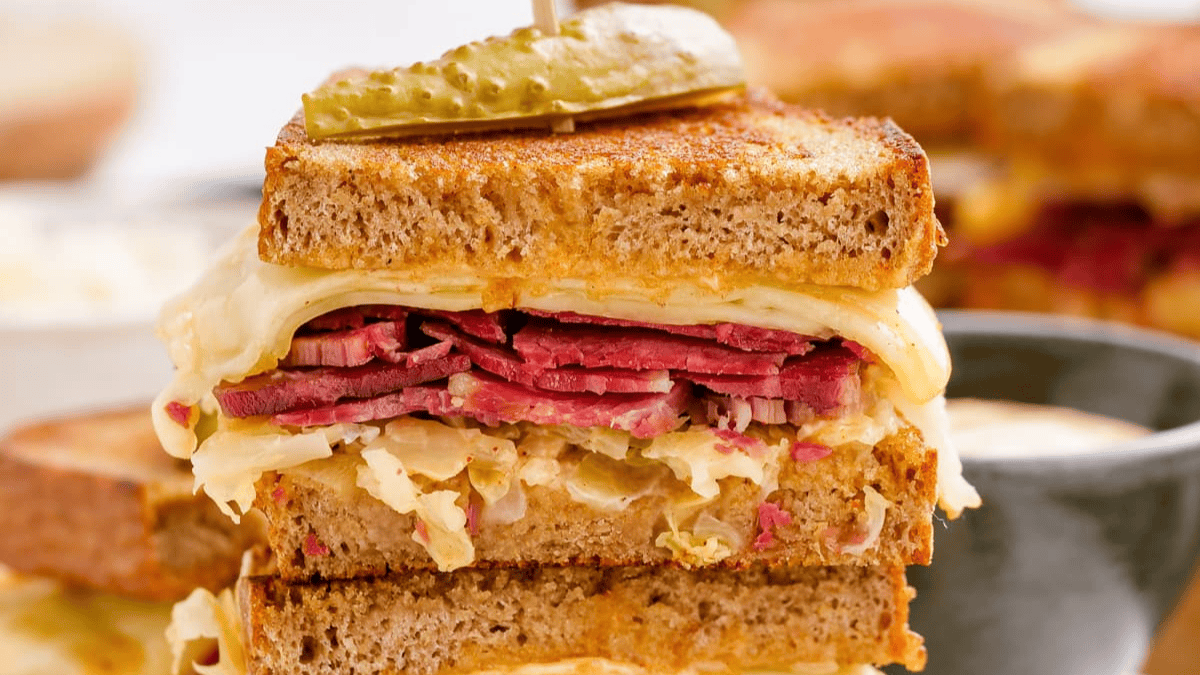 Reuben Sandwich. Photo credit Lauren's Latest.