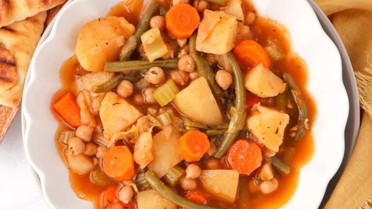 Rich And Hearty Instant Pot Vegetable Stew. Photo credit Intentional Hospitality.