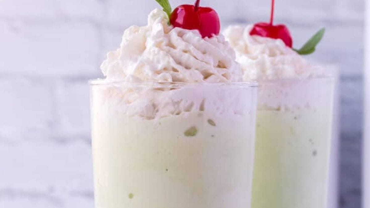 Shamrock Shake. Photo credit Southern Food and Fun.