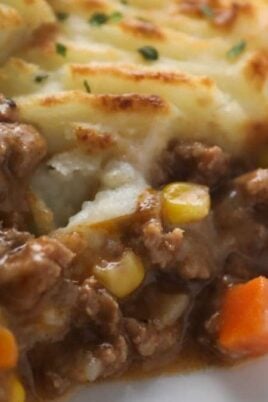 Simple Shepherd's Pie Recipe. Photo credit Lauren's Latest.