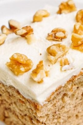 Ultimate Banana Cake Recipe. Photo credit Lauren's Latest.