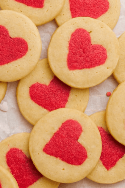 Valentine's Day Slice And Bake Cookies. Photo credit Lauren's Latest. (1)