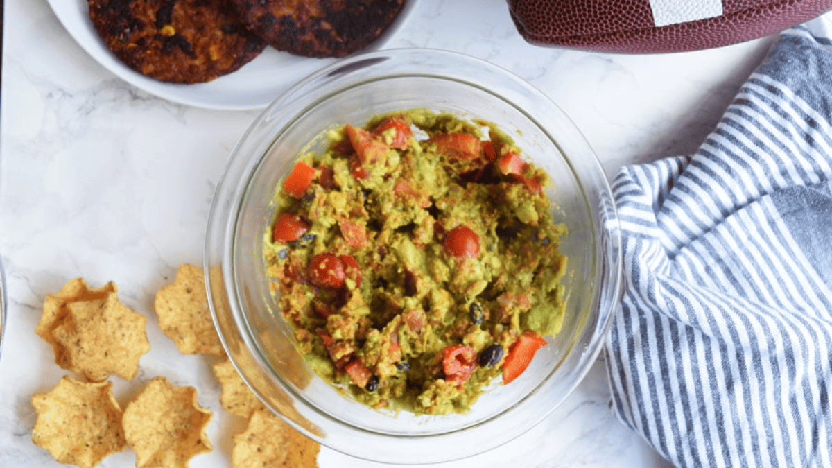 Avocado Bean Dip. Photo credit Bucket List Tummy.