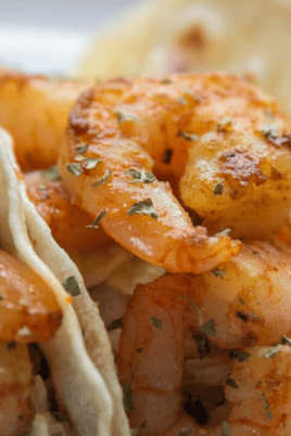 Best Shrimp Tacos Recipe. Photo credit Lauren's Latest.