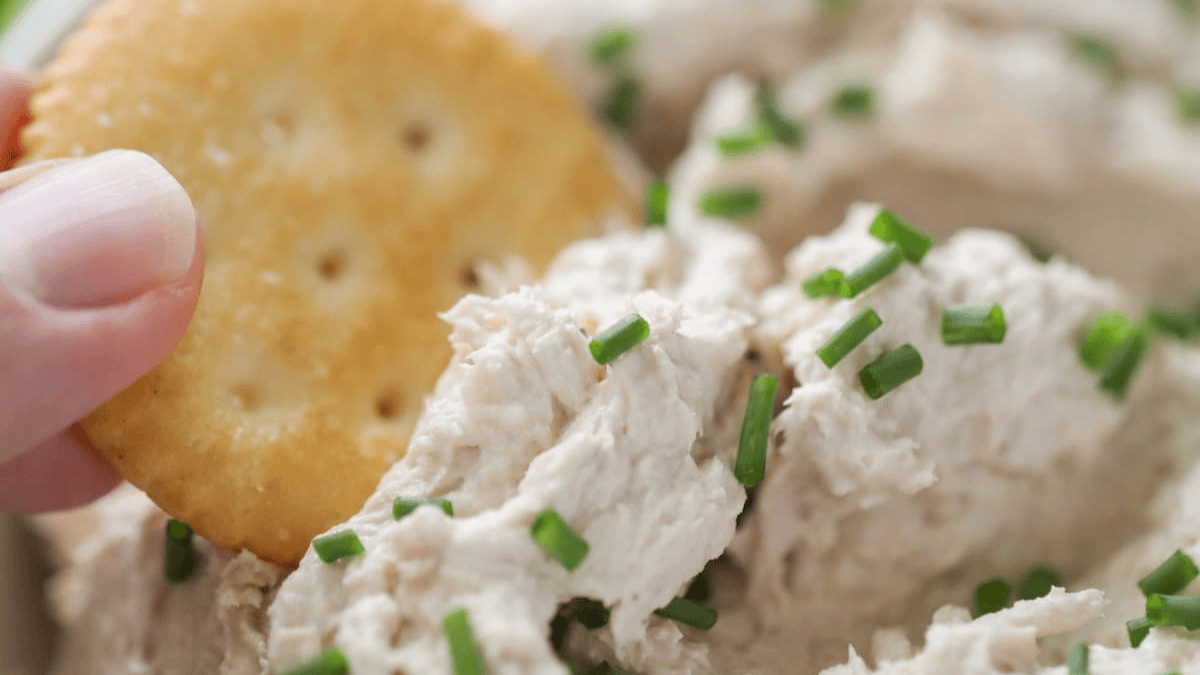 Canned Salmon Dip. Photo credit Lauren's Latest.