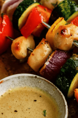 Chicken Kabobs. Photo credit Lauren's Latest.