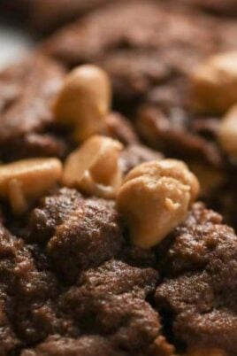 Chocolate Peanut Butter Chip Cookies. Photo credit Lauren's Latest.