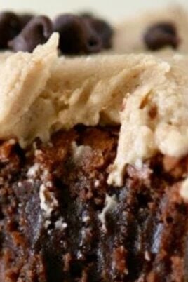 Cookie Butter Brownies. Photo credit Practically Homemade..