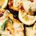 Creamy Lemon Chicken. Photo credit Chew Out Loud