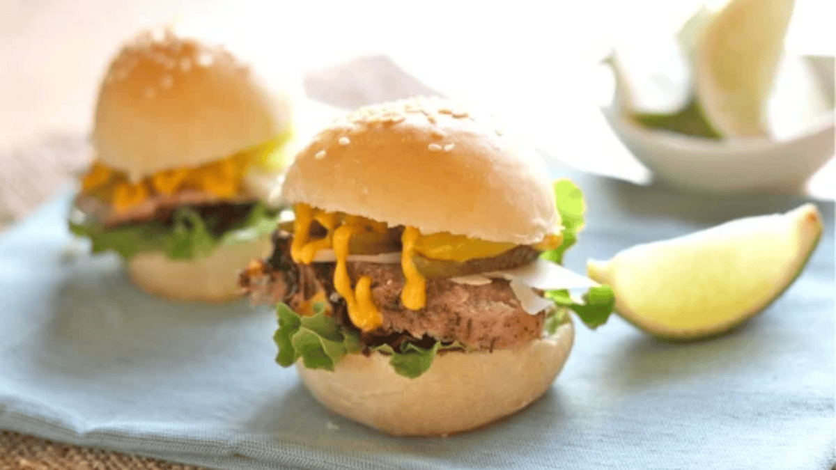 Cuban Pork Sliders. Photo credit Lauren's Latest.