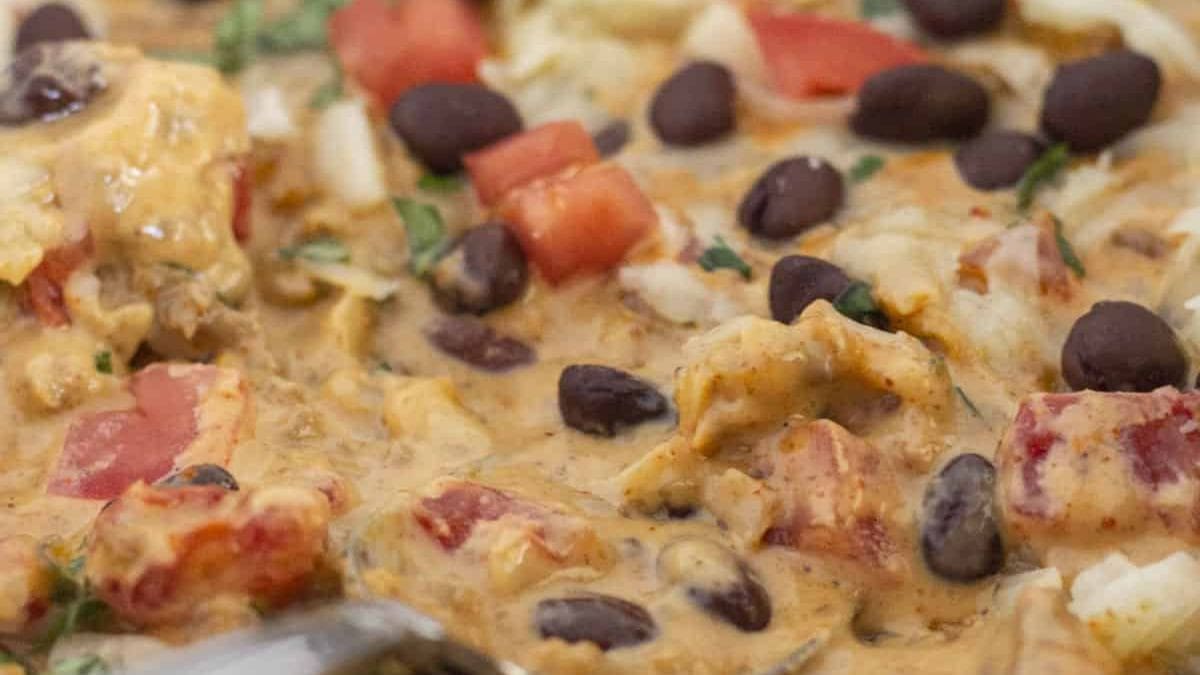 Easy Rotel Queso Recipe With Velveeta. Photo credit Practically Homemade.