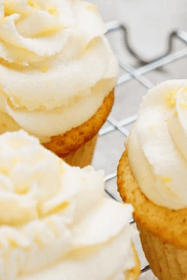 Lemon Cupcakes. Photo credit Lauren's Latest