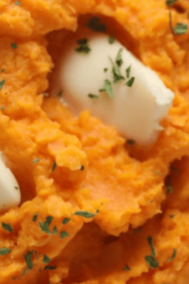 Mashed Sweet Potatoes. Photo credit Lauren's Latest.