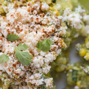 Mexican Street Corn Guacamole. Photo credit Lauren's Latest.