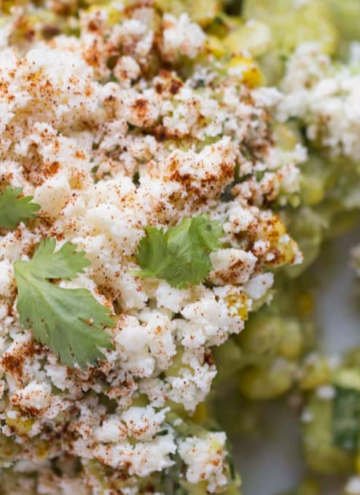 Mexican Street Corn Guacamole. Photo credit Lauren's Latest.