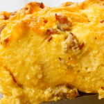 Overnight Breakfast Casserole. Photo credit Lauren's Latest.