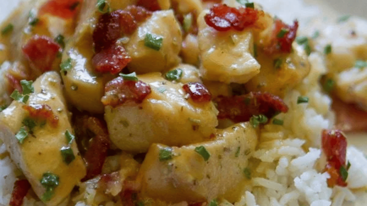 Baked Honey Mustard Chicken. Photo credit Lauren's Latest.