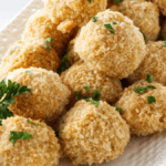 Baked Mac And Cheese Bites. Photo credit Savor the Best.