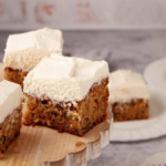 Carrot Cake Sheet Cake with a Buttermilk Twist. Photo credit Easy Southern Desserts.