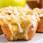 Cinnamon Roll Mini Apple Pies. Photo credit Semi Homemade Kitchen.