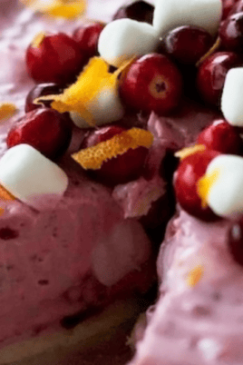 Cranberry Cream Pie. Photo credit Lauren's Latest.