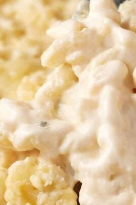 Creamy Homemade Macaroni & Cheese With Evaporated Milk. Photo credit Butter and Baggage.