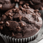 Double Chocolate Muffins. Photo credit Lauren's Latest.