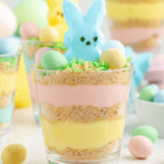 Easter Pudding Cups. Photo credit Semi Homemade Kitchen.
