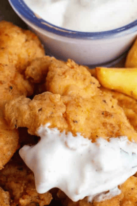 Fried Chicken Tenders. Photo credit Southern Plate.