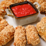 Homemade Mozzarella Sticks. Photo credit Chew Out Loud.