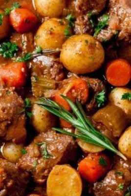 Irish Guinness Beef Stew. Photo credit Debra Klein.