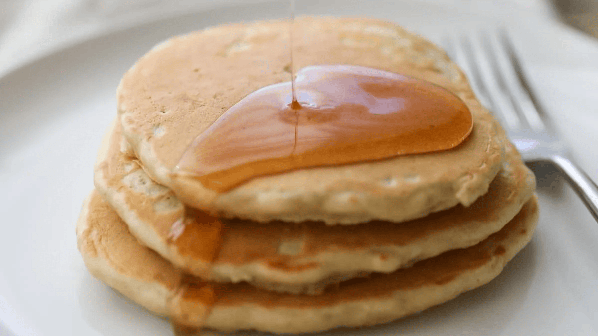 Oatmeal Pancakes. Photo credit Lauren's Latest.