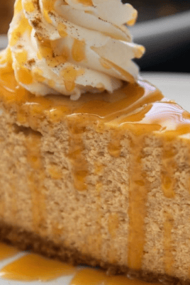 Pumpkin Cheesecake. Photo credit Lauren's Latest.