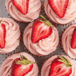 Strawberry Lemon Cupcakes. Photo credit Southern Food and Fun.