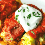 Stuffed Cabbage Rolls. Photo credit Savor the Best.