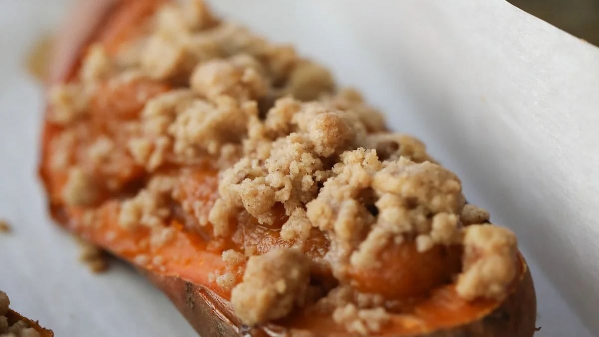 Twice Baked Sweet Potatoes. Photo credit Lauren's Latest.