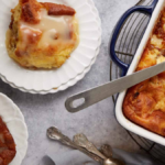 A Truly Classic Bread Pudding With Vanilla Sauce. Photo credit Easy Southern Desserts.