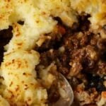 Classic Shepherd’s Pie Recipe with Ground Beef. Photo credit Butter and Baggage.