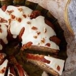 Cream Cheese Frosted Hummingbird Cake. Photo credit Butter and Baggage.