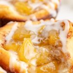 Two Ingredient Mini Peach Pies. Photo credit Semi Homemade Kitchen