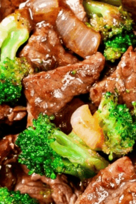 30 Minute Beef and Broccoli Stir Fry. Photo credit Chew Out Loud.